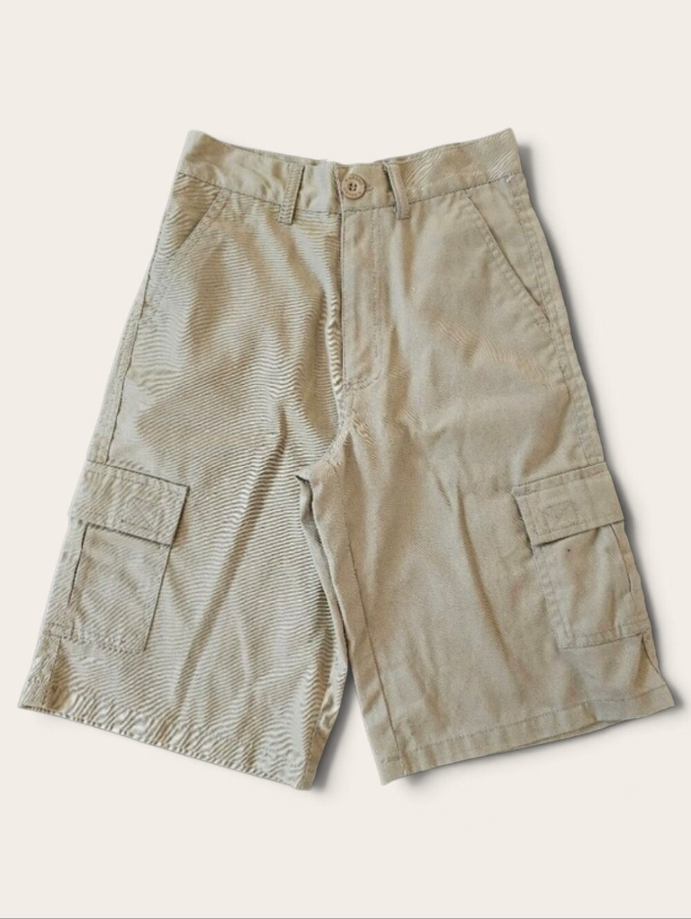 Kids Cargo Shorts in Tan - Durable Everyday Shorts
